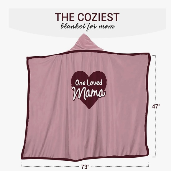 One Loved Mama Wearable Blanket - Picture 2 of 6